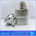 Hot sales mini stainless steel hip fask with funnel